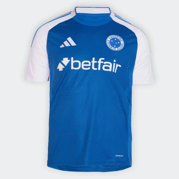 Camisa Cruzeiro I 25/26 s/n Torcedor Adidas Masculina - Azul